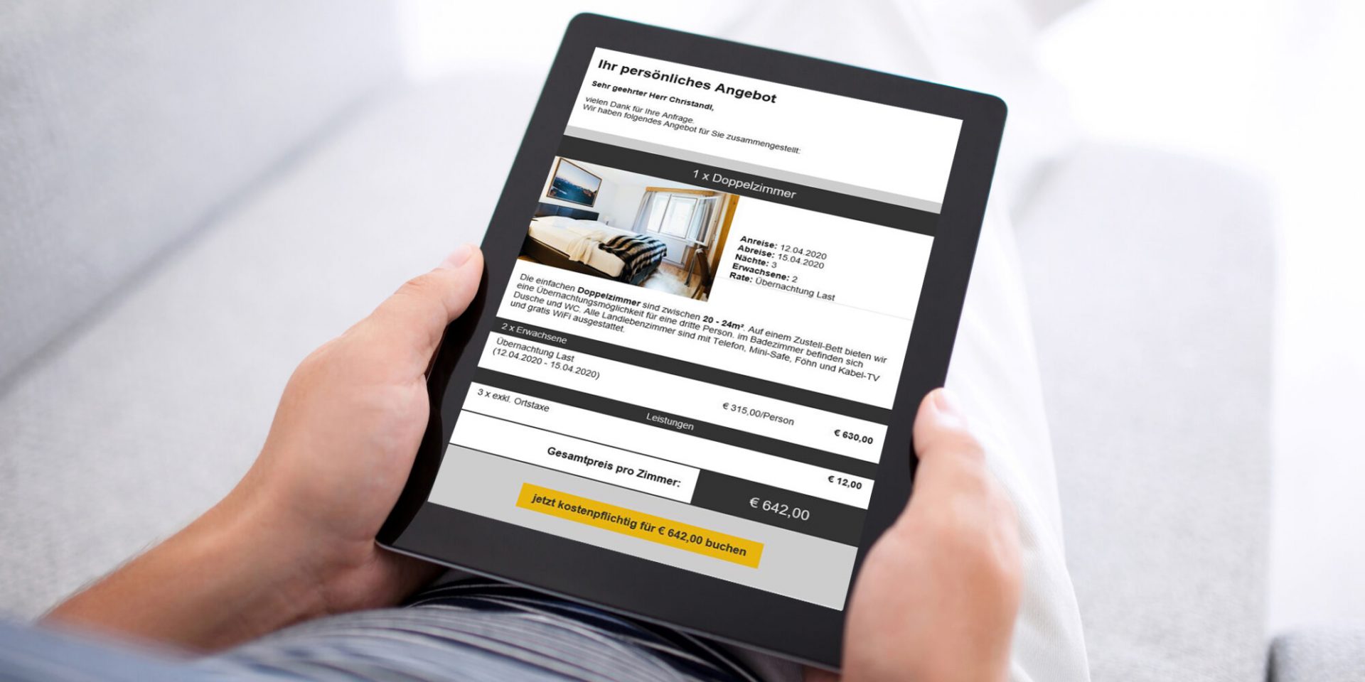 Korrespondenzmanager - neue, moderne Vorlagen am Tablet