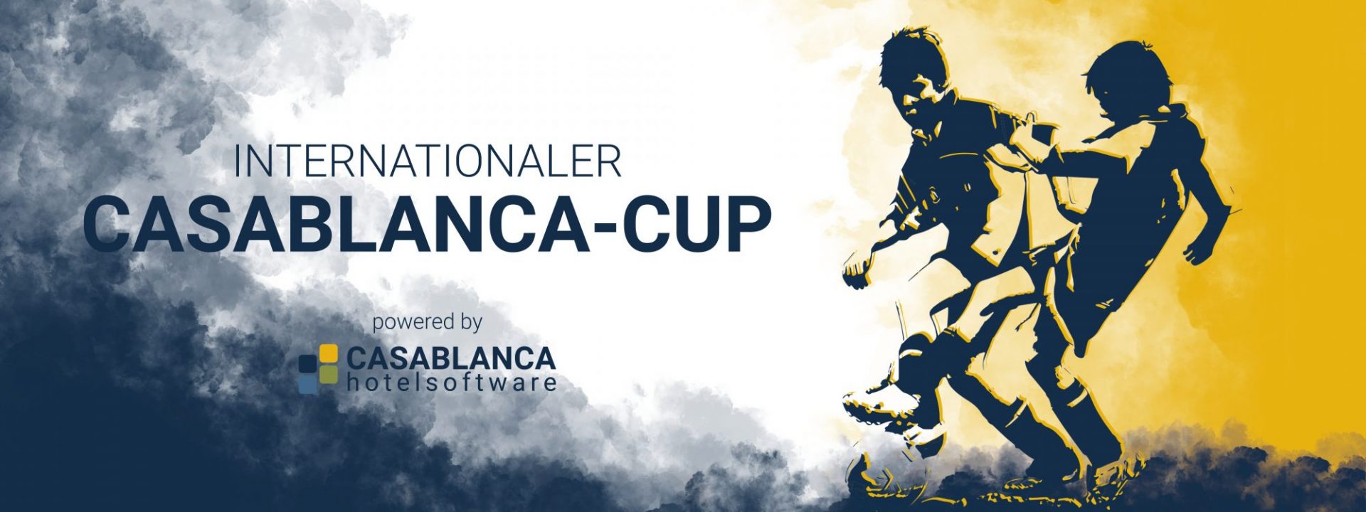 Ankündigung Fußballcup CASABLANCA Sponsoring