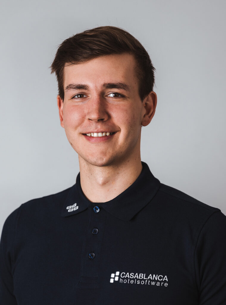 Mitarbeiter Portrait Marcel Kirschner CASABLANCA hotelsoftware