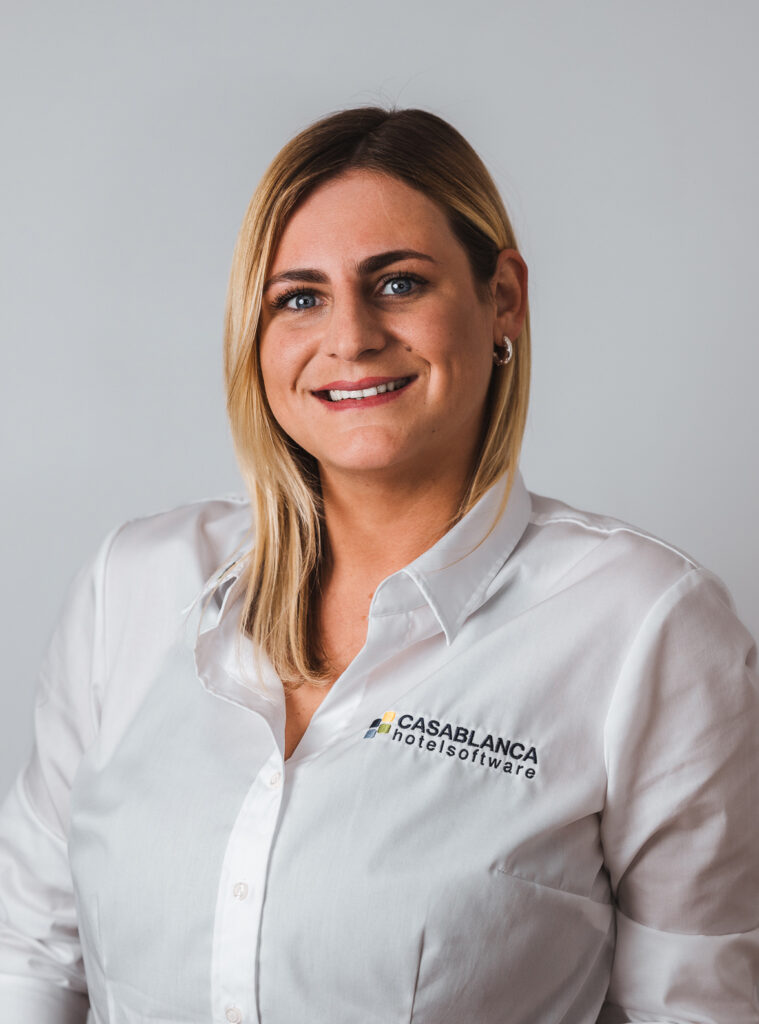 Mitarbeiter Portrait Anna Wohlfarter CASABLANCA hotelsoftware